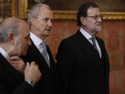 Mariano Rajoy en la celebraci&oacute;n de la Pascua Militar. 