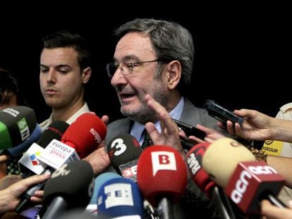 El expresidente de Catalunya Caixa, Narc&iacute;s Serra 