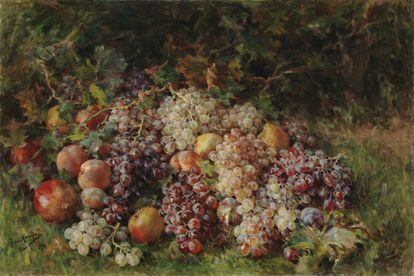 ‘Frutas’ (1911) Julia Alcayde Montoya, considerada una de las mejores pintoras españolas de finales del siglo XIX y comienzos del XX.