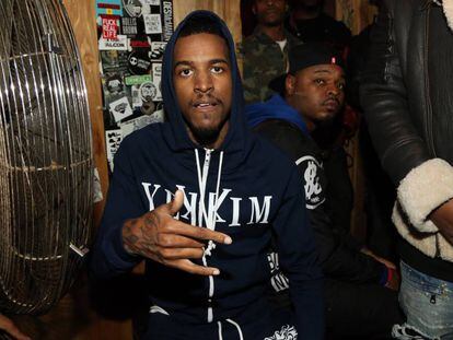 El rapero Lil Reese, en Nueva York (EE UU), en 2016.