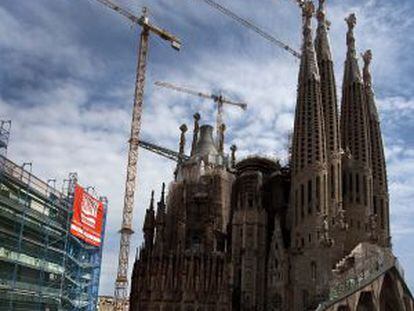 La Sagrada Familia de Barcelona.