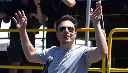 Elon Musk el pasado mes de julio en California.