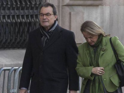 Segunda jornada del juicio a Artur Mas por la consulta del 9-N. 