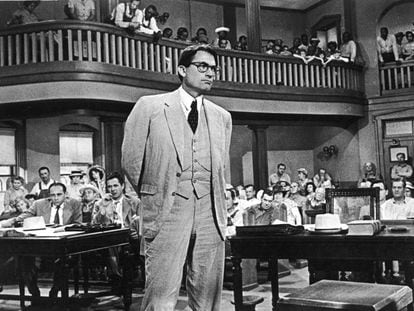 Escena de la pel&iacute;cula &#039;Matar a un Ruise&ntilde;or&#039;, basada en el libro de Harper Lee. 