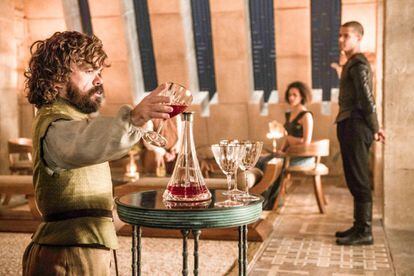 Tyrion Lannister, en una imagen de la sexta temporada de 'Juego de tronos'.
