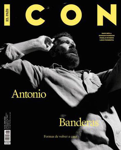 Antonio Banderas protagoniza la portada doble del número de junio de ICON.
