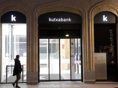 Oficina de Kutxabank en San Sebastián