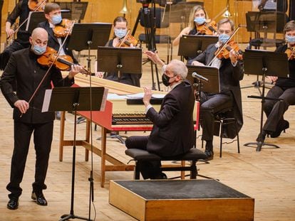 Concierto de Reyes de la Real Filharmonía de Galicia el pasado martes, en una imagen cedida por la orquesta.