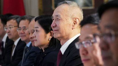 El vice primer ministro chino, Lui He