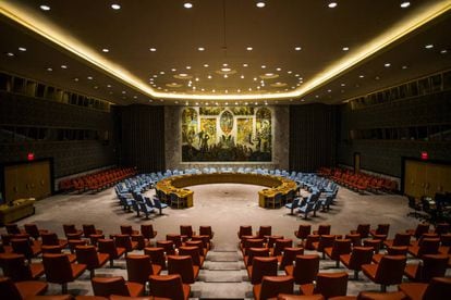 El Consejo de Seguridad de la ONU ocupa una de las salas más emblemáticas de la sede general del organismo, ubicada en Nueva York. Desde aquí se crean las misiones de paz y se establecen los mandatos.