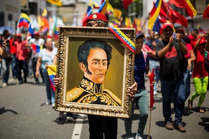 Cuadro de Simón Bolívar