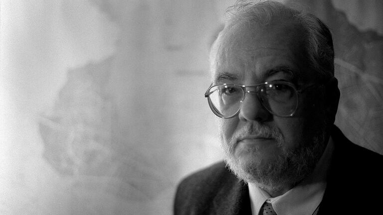 Retrato de Ignacio Sotelo, en marzo de 1999.