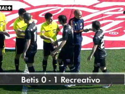 Betis 0 - Recreativo 1