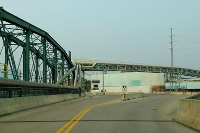 El puente internacional de Fort Frances-International Falls, en una imagen de 2018.