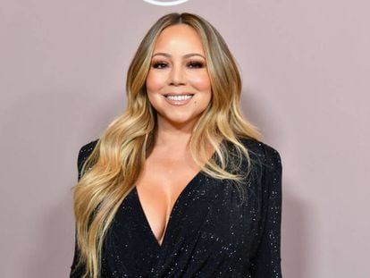 Mariah Carey en una fiesta en Los Ángeles en 2019.
