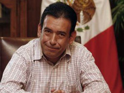 Humberto Moreira en 2009, cuando era gobernador de Coahuila.