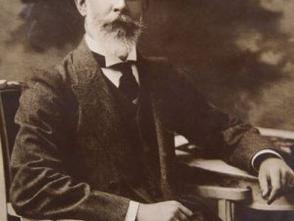 El historiador Rafael Altamira (Alicante, 1886 - México, 1951), en una imagen de archivo
