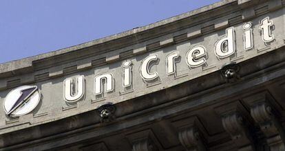Sede del banco Unicredit en Mil&aacute;n, Italia. 