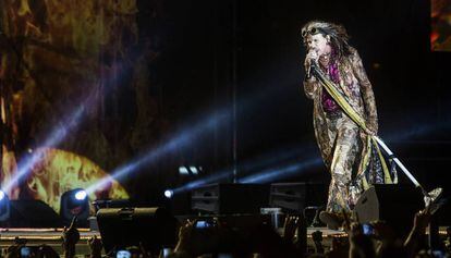 Concierto de Aerosmith en el Rock Festival 2017 de Santa Coloma.