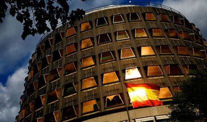 Façana del Tribunal Constitucional, a Madrid.