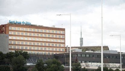 El Hospital Sant Joan de D&eacute;u de Barcelona. 