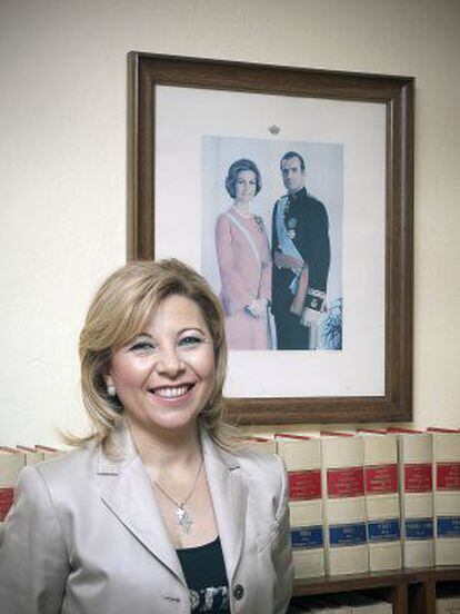 La alcaldesa socialista de Hornachuelos, Carmen Murillo.