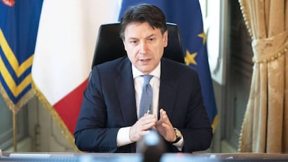 El primer ministro italiano, Giuseppe Conte.