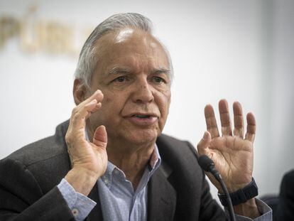 El ministro de Hacienda, Ricardo Bonilla, en Bogotá, en mayo de 2023.