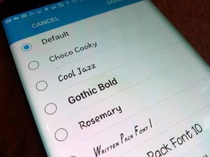 Cómo cambiar el tipo de letra en dispositivos Android