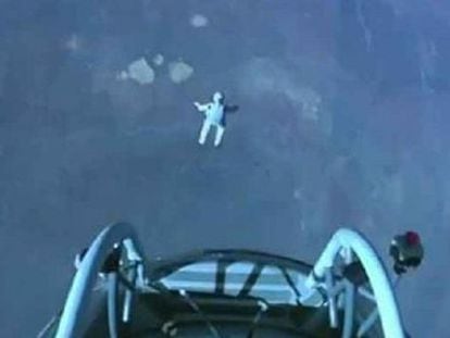 El salto de Felix Baumgartner desde la estratosfera