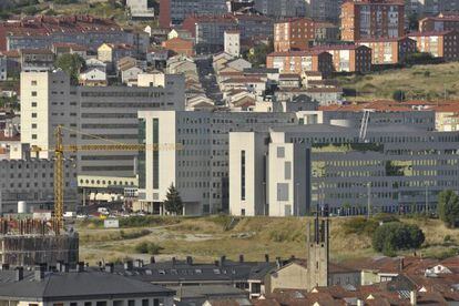 Exterior del Complexo Hospitalario Universitario de Ourense.