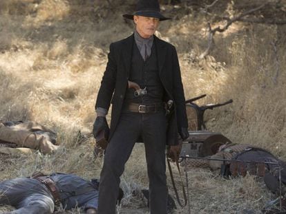 Ed Harris, en la segunda temporada de 'Westworld'. En vídeo, tráiler de la segunda temporada de la serie. HBO