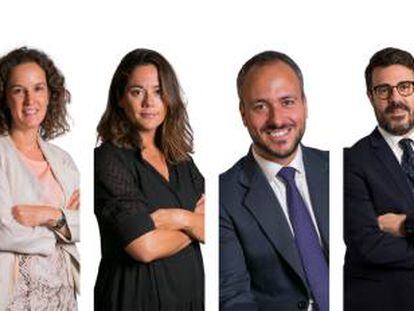 Gómez-Acebo & Pombo nombra cuatro nuevos socios: Mariana Díaz-Moro, Irene Arévalo, David Riopérez y Jesús Ibáñez