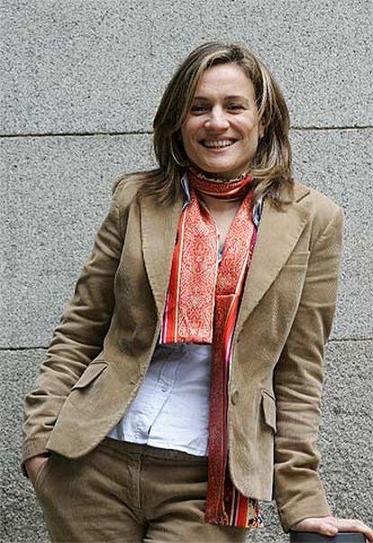 La escritora Luisa Castro, ayer en Madrid.