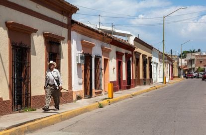 La arquitectura de El Rosario fue uno de los elementos que se consideraron para nombrarlo pueblo mágico en 2012.