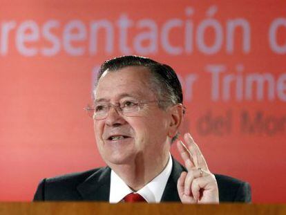 El consejero delegado del Banco Santander, Alfredo S&aacute;enz