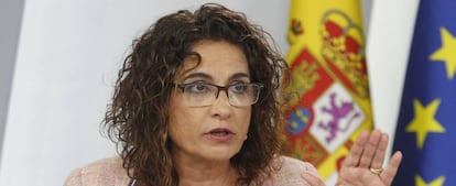 La ministra de Hacienda, María Jesús Montero.