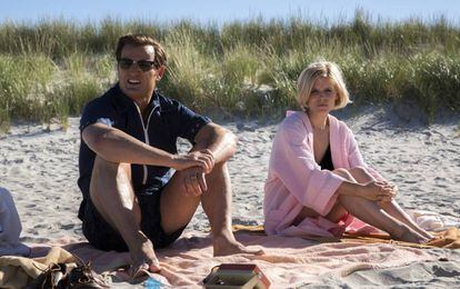 Los actores Jason Clarke y Kate Mara dan vida a Ted Kennedy y Mary Jo Kopechne en la película 'El escándalo Ted Kennedy', de John Curran.