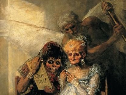 Fragmento de 'El tiempo' de Goya.