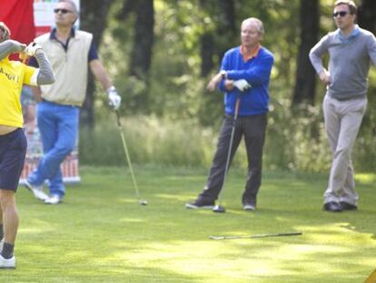 La Herrería acoge el torneo de golf más diplomático