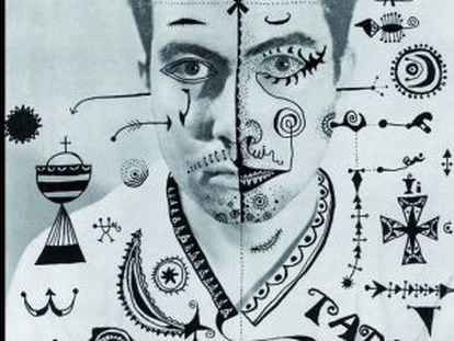 Retrato de Antoni Tàpies.