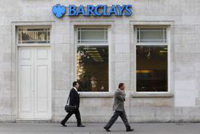 Imagen de una de las sucursales de Barclays, en Londres.