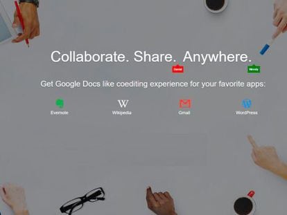 Cómo editar de forma colaborativa documentos en Gmail, Evernote y Wikipedia