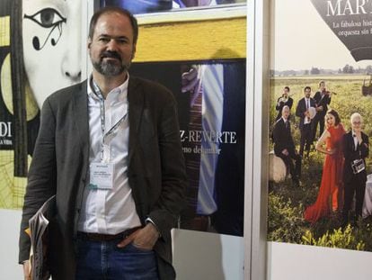 Juan Villoro, en la FIL de Guadalajara de 2014.