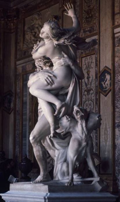 El rapto de Proserpina, de Bernini.