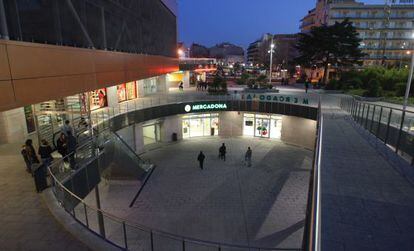Centro comercial promovido por la empresa DDC en Lloret.