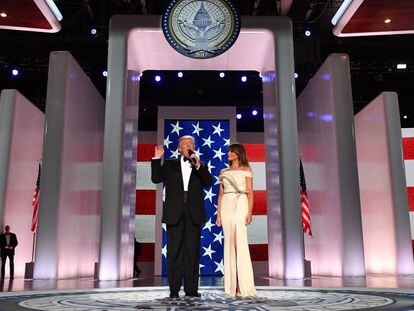 Donald Trump i Melania Trump a Washington D. C.