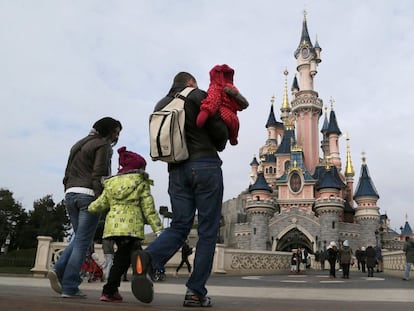 El parc d'atraccions Eurodisney, a París.