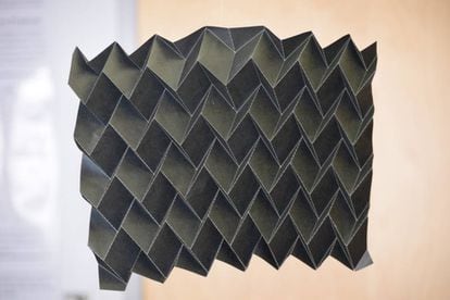 El radiador origami de la NASA. 