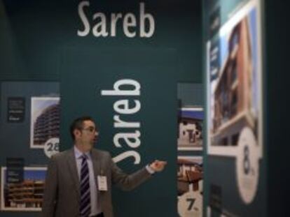 Un stand de Sareb en el SIMA.